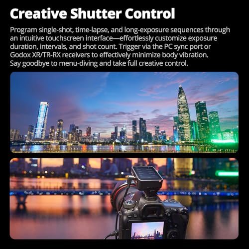 Image of Godox X3 Pro-N X3Pro N TTL Wireless Flash Trigger for Nikon, 2.4'' LCD Touchscreen,Built-in 2930mAh Li-ion Battery,2.4GHz Wireless X System with 3 Pro Shooting Modes,APP Support,USB-C Fast Charging