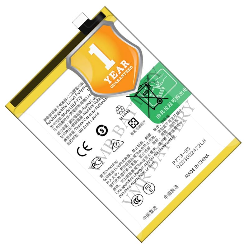 Image of Original BLP779 Battery Compatible for Oppo A92s (PDKM00) | Oppo A93 4G (CPH2121, CPH2123) | Oppo Reno 4 Lite (CPH2125) | Oppo Reno 4Z 5G (CPH2065) - (4000mAh) - 1 Year Warranty K7