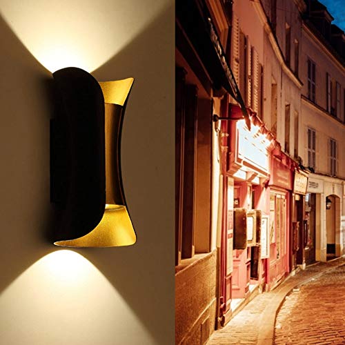 Yosoo Wall Lamp Sconce Lighting Light Fixture LED Round Up and Down Wall Lamp, Mini Night Light Fixture Wall Sconce for Indoor Outdoor Living Room Corridor Wall Sconces by Yosoo - Used condition - Image 5