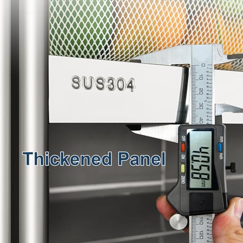 Étagère micro-ondes inox supérieure 100cm : solution de rangement durable pour comptoir