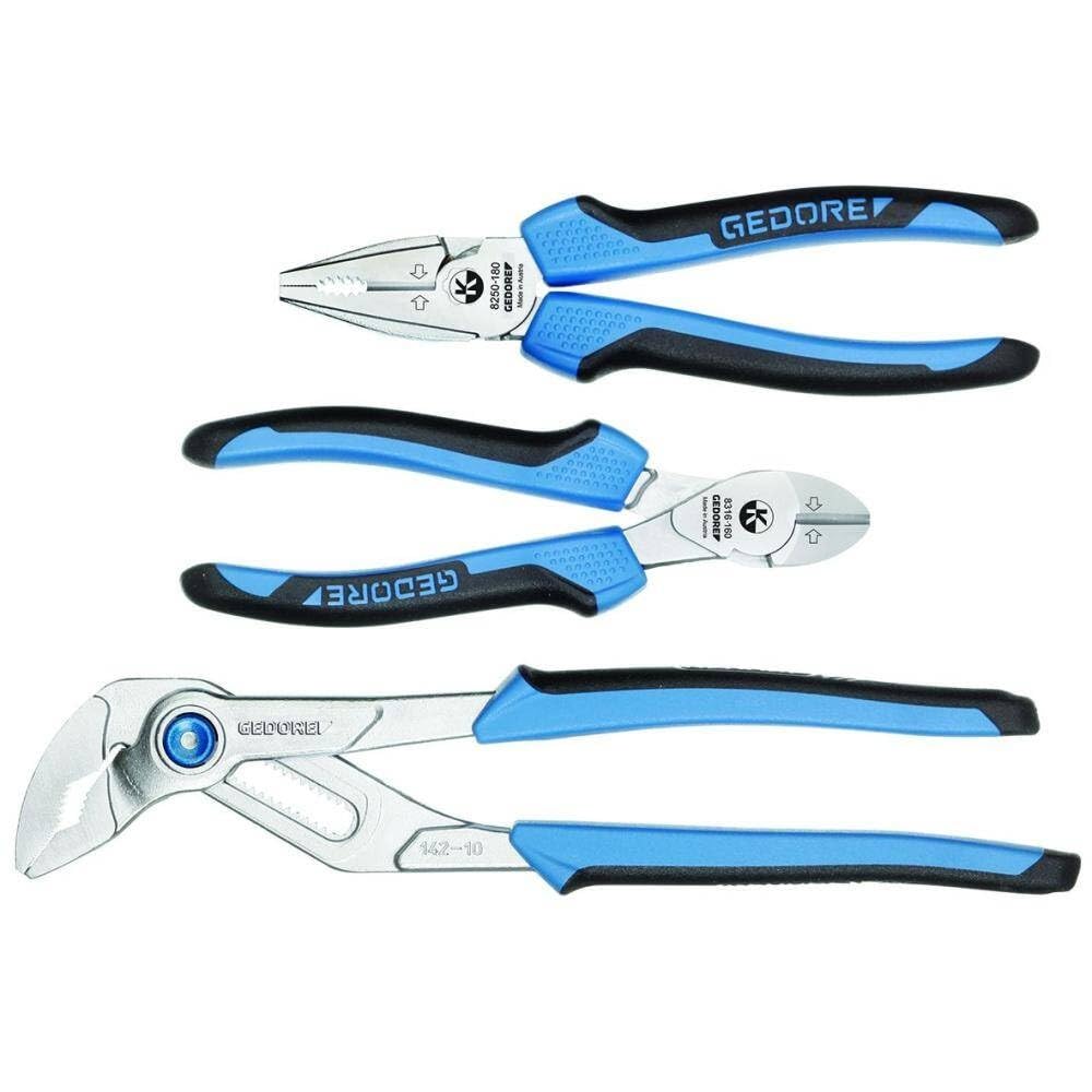 GEDORE S 8303 JC Pliers Set, 3 pcs