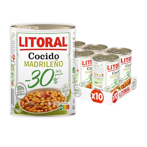 Litoral Cocido Madrileño -30% pack 10x425g