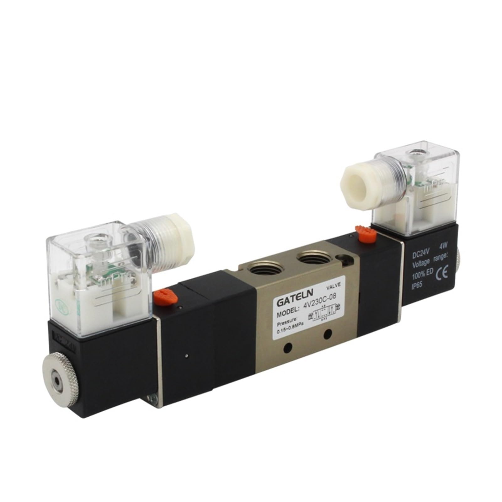 Électrovanne pneumatique 4V230C-08 pour stopper les pannes de vérin