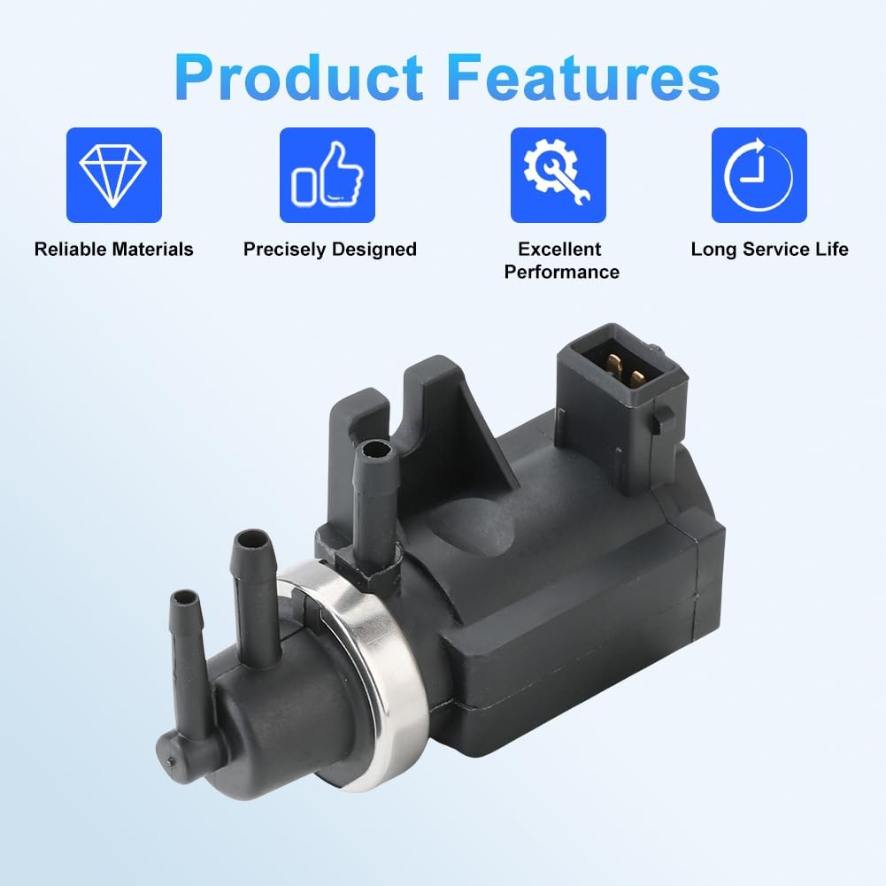 Turbo Boost Pressure Valve Compatible with Ford Edge 2012-2020 Explorer Land Rover Discovery Sport Range Rover Evoque Replacement for BB5E-9E882-AA BB5E9E882AA CB5E-9E822-AA CB5E9E822AA