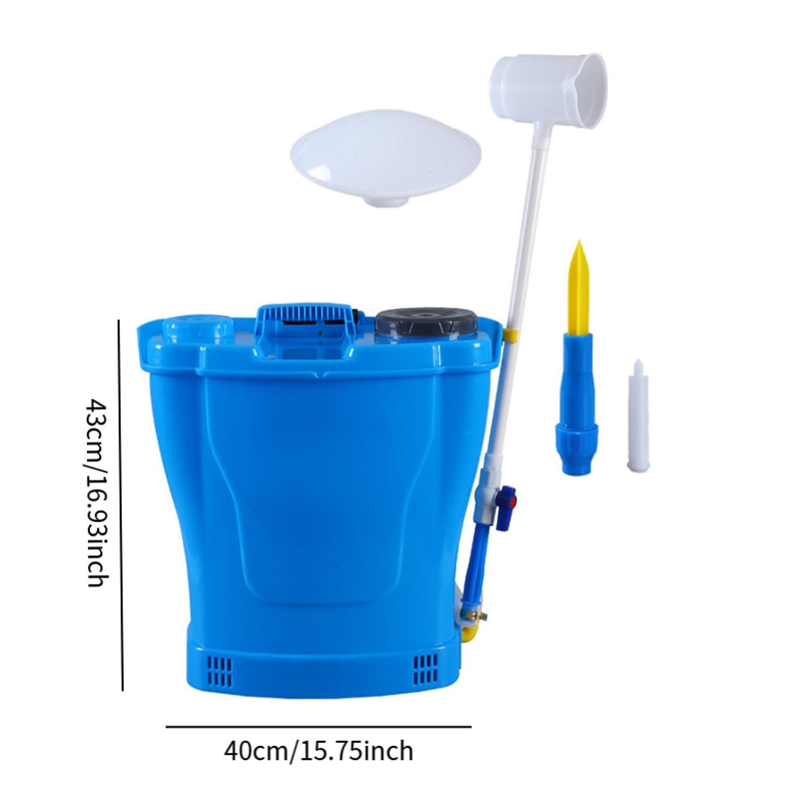 Spandiconcime Liquido, Attrezzo per Fertilizzare, Secchio per Il Trasporto Posteriore da 40x43 Cm
