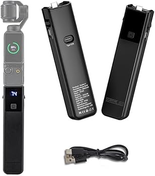 Amazon | DJI Osmo pocket 3 対応 充電ベース バッテリーハンドル