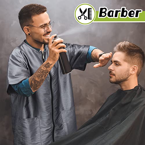 Jeyiour 2 Pcs Long Strength Grooming Smock Dog With Zipper Xl Waterproof Pet Grooming Workwear Lightweight Salon Barber Jacket Grey Hair Stylist Smock Work Shirt Anti Static Work Clothes #TOP4