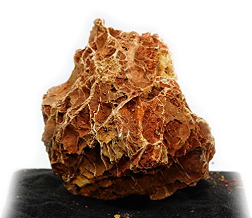 Aquarium Maple Leaf Stone Mixed Size aquascaping Rocks (18 Pound)