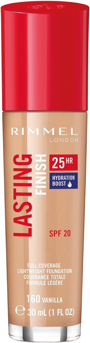 Rimmel Lasting Finish 25HR Foundation, 160 Vanilla