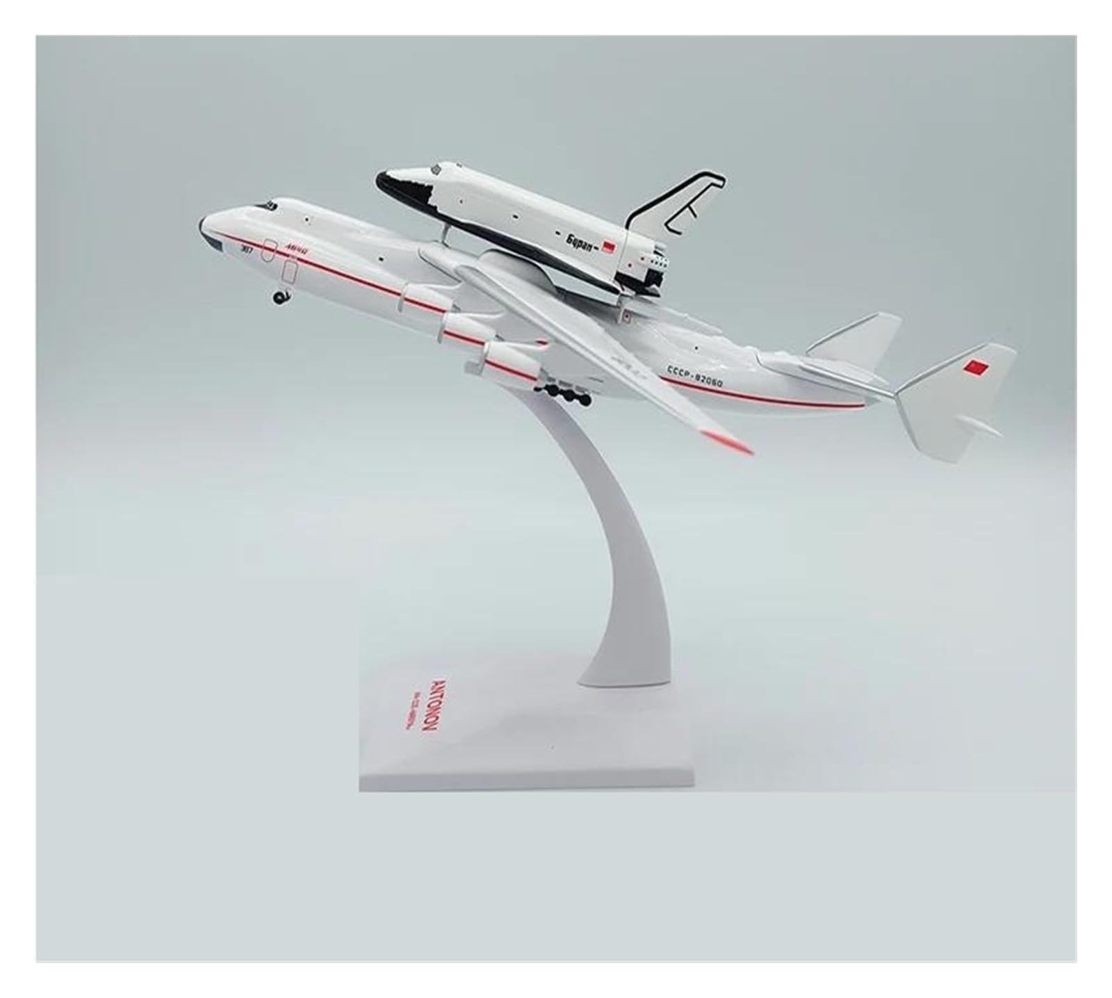 Modelo de avión An-225 escala 1/400 decoración perfecta de oficinas para entusiastas de aviación
