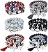LOLIAS 6 Sets Bohemian Stackable Bead Armbänder für Frauen Männer Stretch mehrschichtige Armreifen Armband Set Boho Multicolor Schmuck