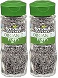 McCormick Gourmet Organic Poppy Seed, 2.12 Oz (Pack of 2)