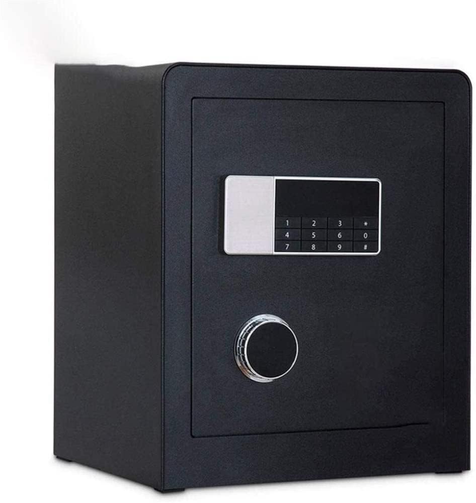 Cabinet Safes Safe Box for Home Digital Safe Box Large Capacity Steel Security Deposit Boxes with Keypad Documents Electronic Storage Cabinet Safes (Color : A) (A)