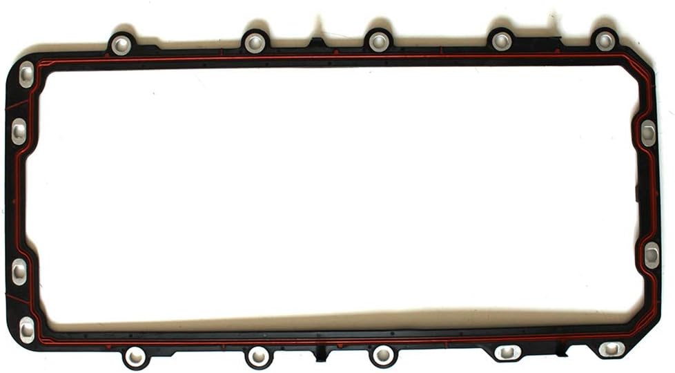ECCPP Oil Pan Gasket Fits for Avanti Avanti 4.6L,for Ford Crown Victoria 4.6L,for Lincoln Aviator 4.6L,for Mercury Cougar 4.6L,for Panoz AIV Roadster 4.6L,for Qvale Mangusta 4.6L OS30725R,OS34307R