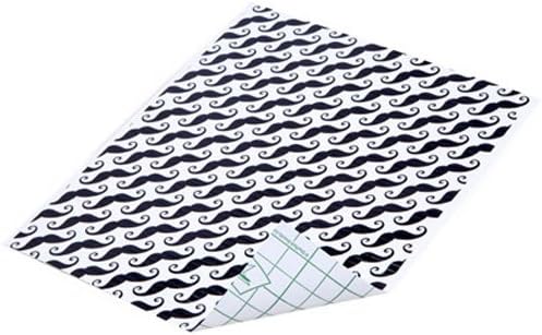 SHURTECH BRANDS 282717 8.25 x 10-Inch Duck Tape Mustache Sheet