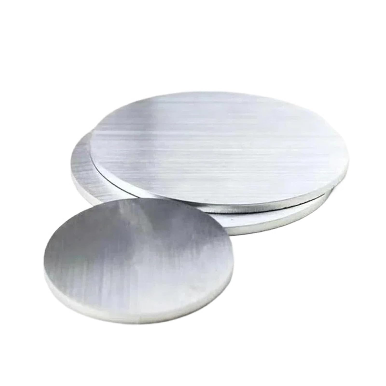 Okrągła płyta ze stali nierdzewnej, 1pcs Stainless Steel Disc Silver Diameter 50-300mm Thickness 0.5-5mm(Thickness 5mm,Dia 250mm)