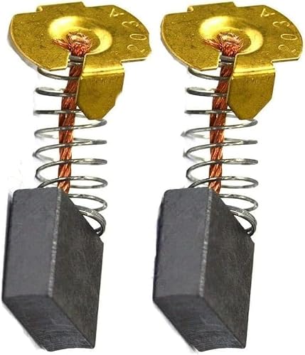 LonESA 2-Pack CB204 Carbon Brushes for Makita Angle Grinders, Compatible with CB204, CB203, CB202, CB200, 191953-5, 191957-7 Models - Replacement Motor Brushes