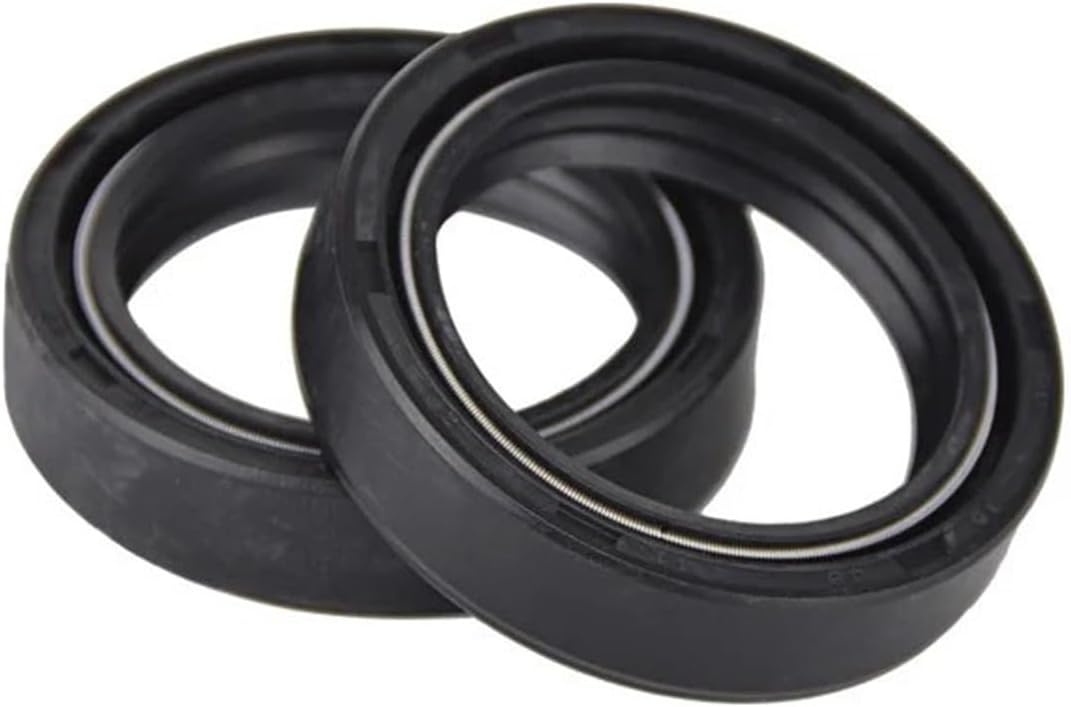 36x48x11 36 * 48 * 11 Motorcycle Front Fork Oil Seal 36 48 / Seal Compatible XJ750 XJ750R Seca 750 XV535 Virago 535 XJ 750 XV 535(Color:4pcs seal 4pcs cover)