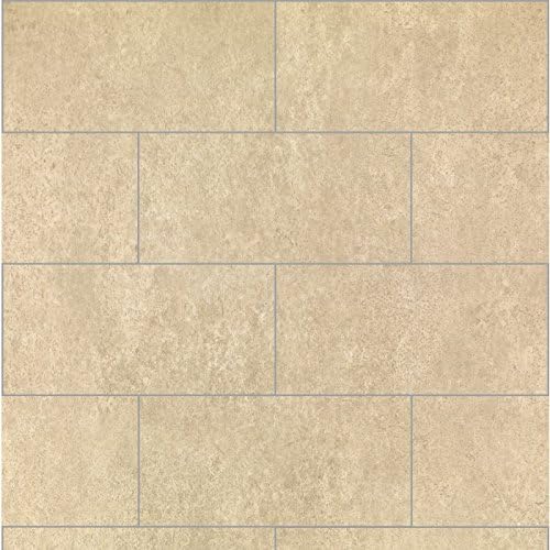 3 tile Stone Galet Beige Bathroom Wall Cladding PVC Panels Tile Effect 120cm x 25cm (8 pieces)