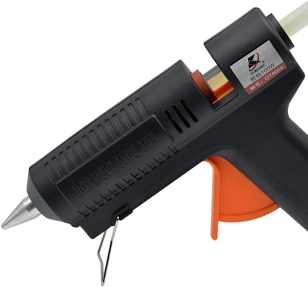 Hot Melt Glue Gun 100W Industrial Grade Need to Use 11mm Diameter Glue Stick Multi-Purpose Household Stick