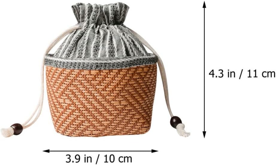 Zerodeko 3pcs Travel Teacup Storage Bag Convenient Drawstring Container for Teaware Lightweight and Pouch for Organization for Traveling Tea