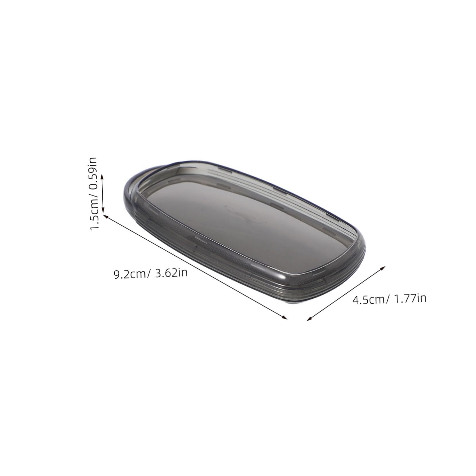10piezas Funda para Llave de Coche Protector Resistente al Desgaste para Llavero Funda Protectora de Transparente Compatible con Control Remoto de Entrada de Vehículo