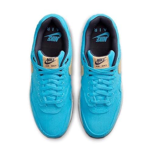 Nike Nike Air Max 1 Premium Baltic Blue/Sesame-Gridiron Mens Size 6
