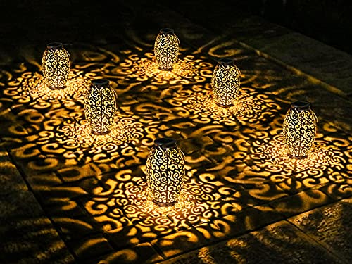 Solar Lights Outdoor Hanging Solar Lanterns Led Table Solar Lights For Patio Garden Courtyard Porch Courtyard Pathway Decorative (1 Pack) #TOP2