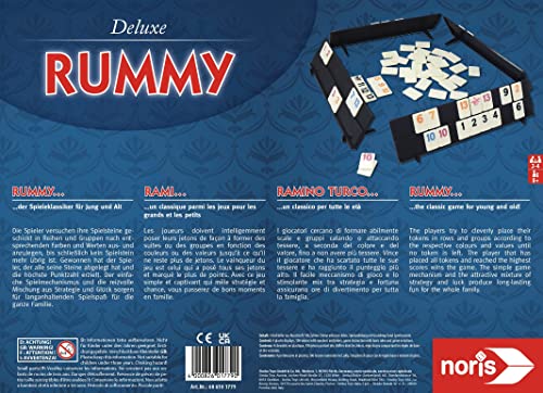 noris Spiele 606101779 Deluxe Set - Rummy, Earthy Tones, Medium - Image 2