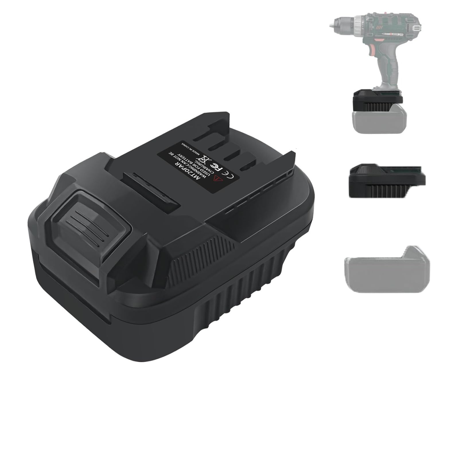 MT18PAR - Adattatore per batteria Makita da 18 V, per utensili elettrici Parkside, convertitore per batteria Makita da 18 V, funziona per Parkside 20 V, senza cordless Power