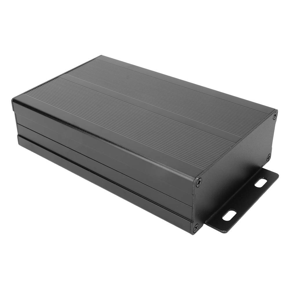 Scatola elettronica in alluminio, scatola protettiva per progetti di circuiti stampati fai-da-te Custodia di raffreddamento in alluminio 1,6 x 3,8 x 5,9 pollici, per controller, GPS