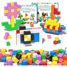 Apluses 96Pcs Magnetic Blocks, More Quantity can Create Bigger Buildings and Improve Childrens Thinking