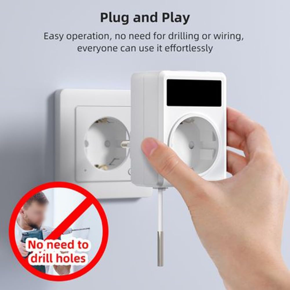 Presa Termostato Smart WiFi Controllo Remoto App