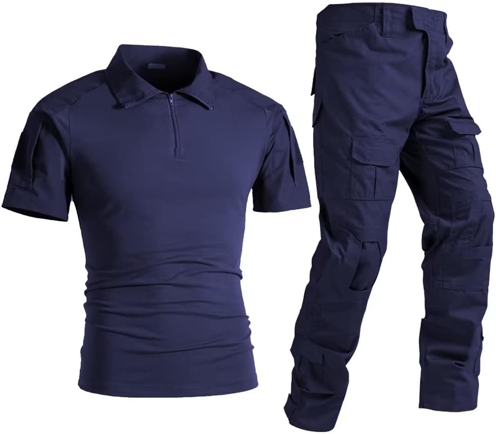 Men's Tactical Combat Suit Airsoft Paintball Military Training Uniform