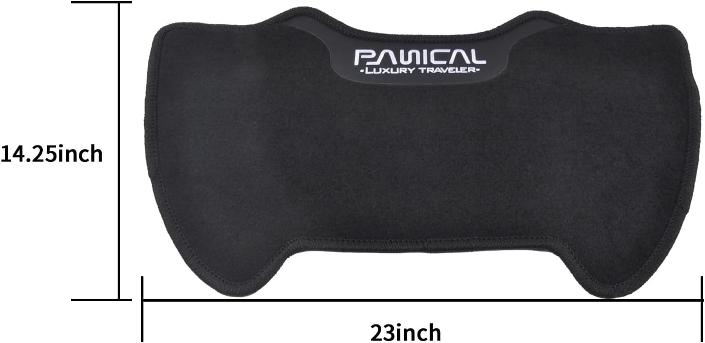 Panical Rear Trunk Liner Side Top Box Protection Pad for Honda Goldwing GL1800 2018-2020 Black