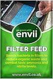 estanques mantenimiento agua Proporciona bacterias a los filtros, reduciendo los desechos orgánicos y mejorando la claridad del agua