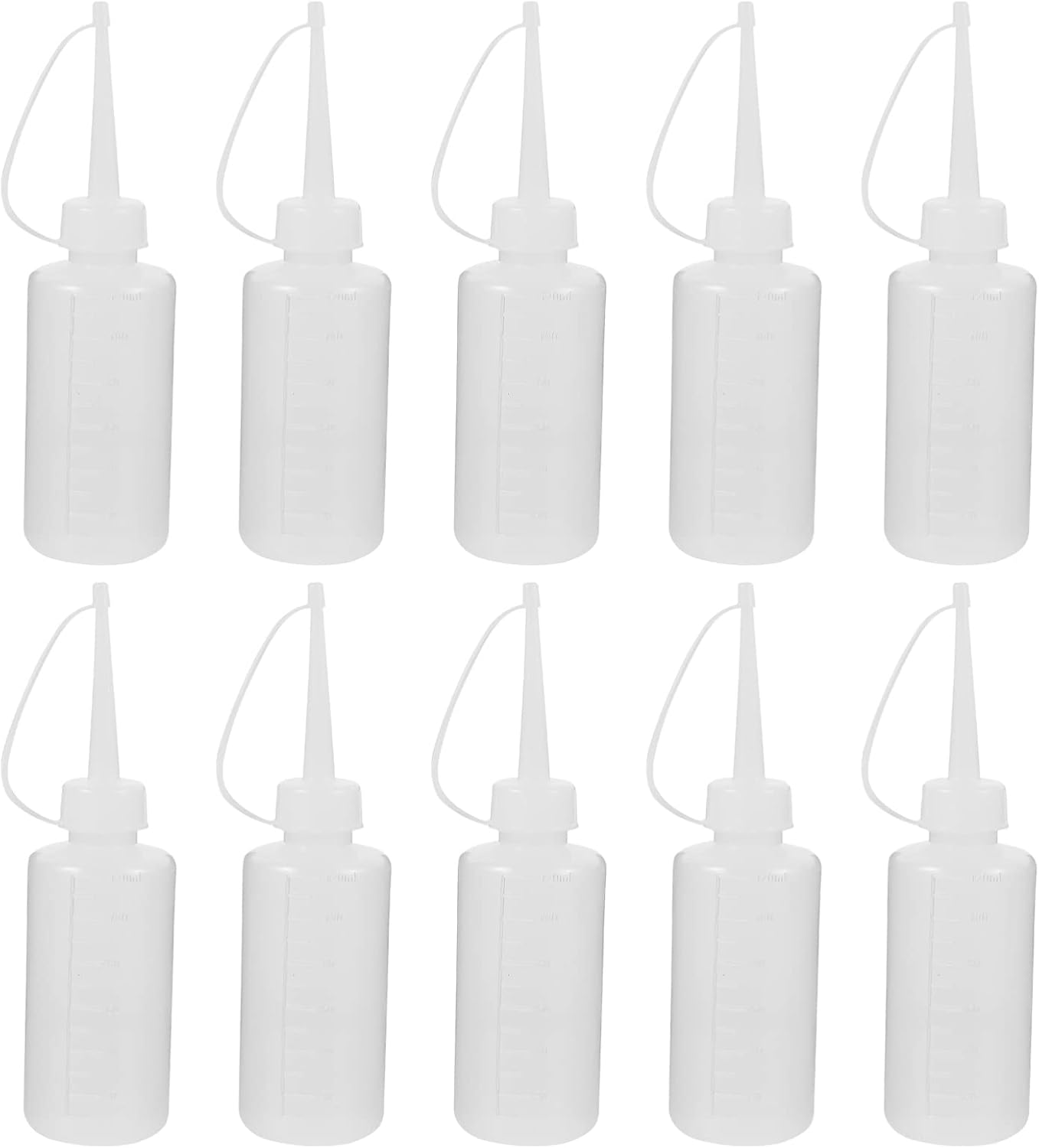 EXCEART 10pcs Pointed Nozzle Oil Bottles Leakproof Oil Dispenser for Sewing Machines and More and Convenient Precision Control