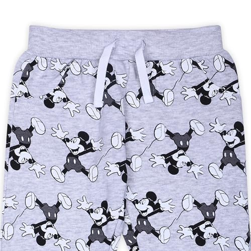 Disney Mickey Mouse Boys 2 Pack Pants for Toddler and Little Kids3