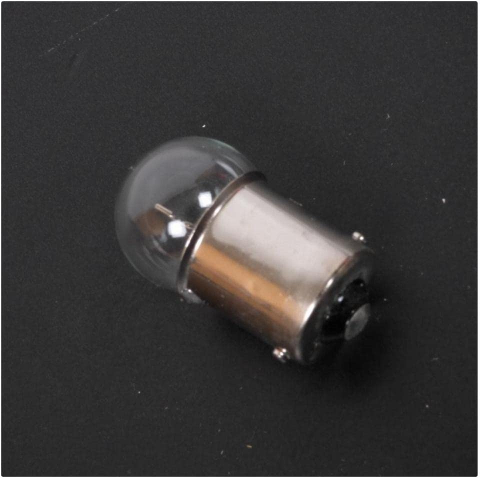 Ampoule lampe graisseur 6V 5W BA15s à plot centré face à face compatible avec moto Flosser 4023