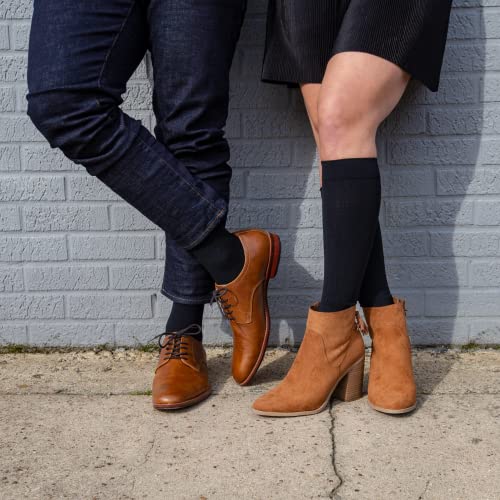 Image of Rejuva Freedom 15-20 mmHg Knee High Compression Socks Men & Women Long Socks