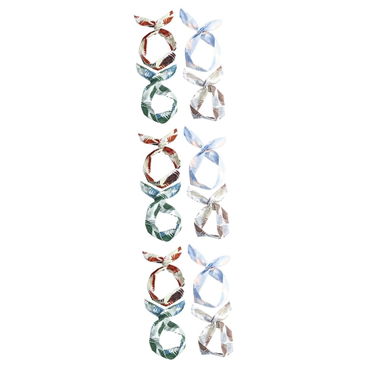 LIFKOME 12pezzi Fasce Per Orecchie Set Accessori Sportivi Per Yoga e Colori Casual Random