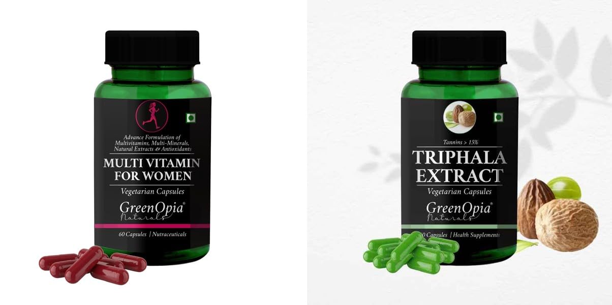 Multivitamins For Women Triphala Wellness Daily Vitality 60 CAPSULES-image-27