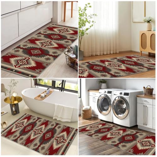 Alfombra de Pasillo Larga 40x300 cm Lavable para Cocina y Salón 8