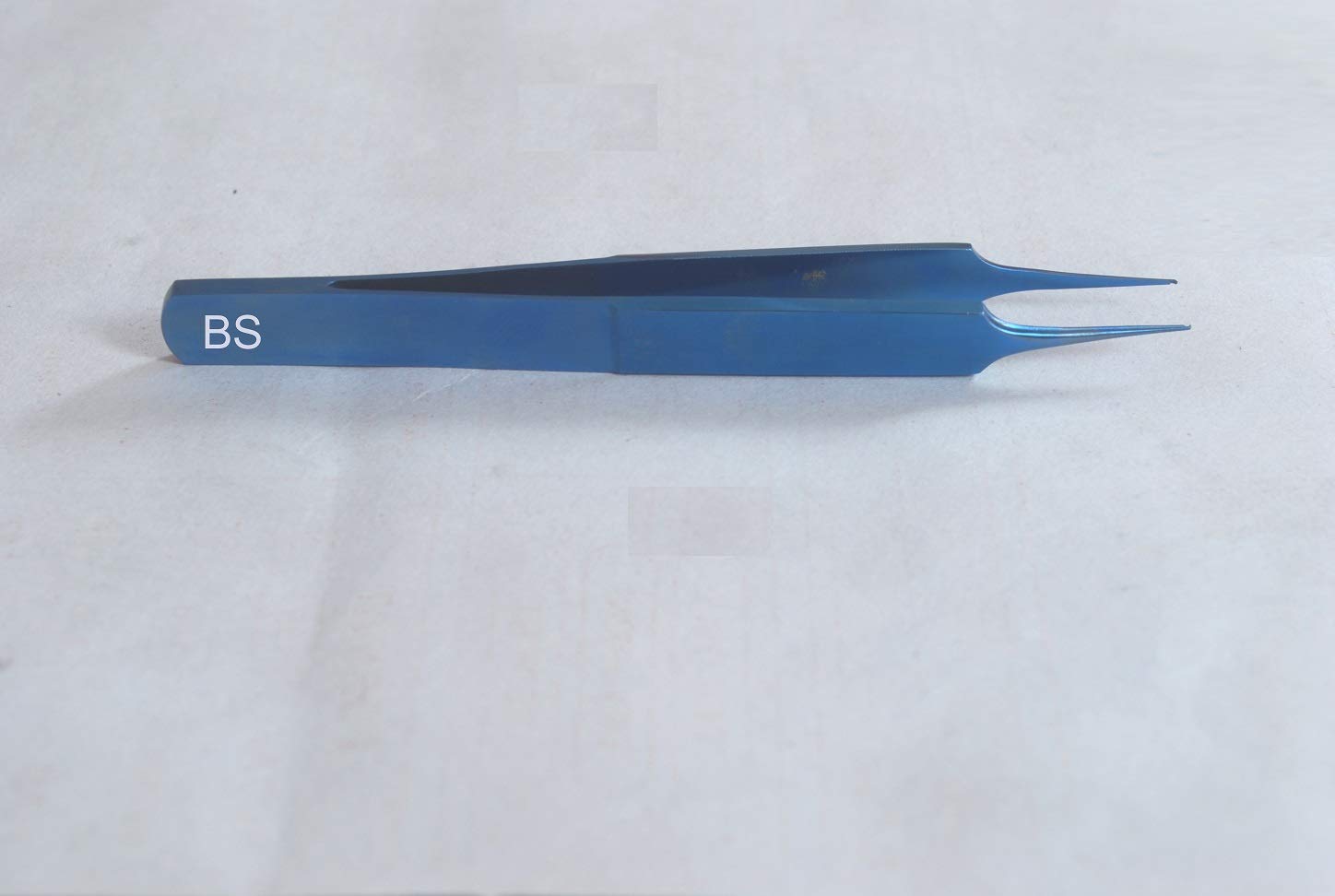 TITANIUM PIERSE HOSKIN Type forceps straight shaft Pierse tips 0.8mm 0.3MM wide jaws Ophthalmic Instrument