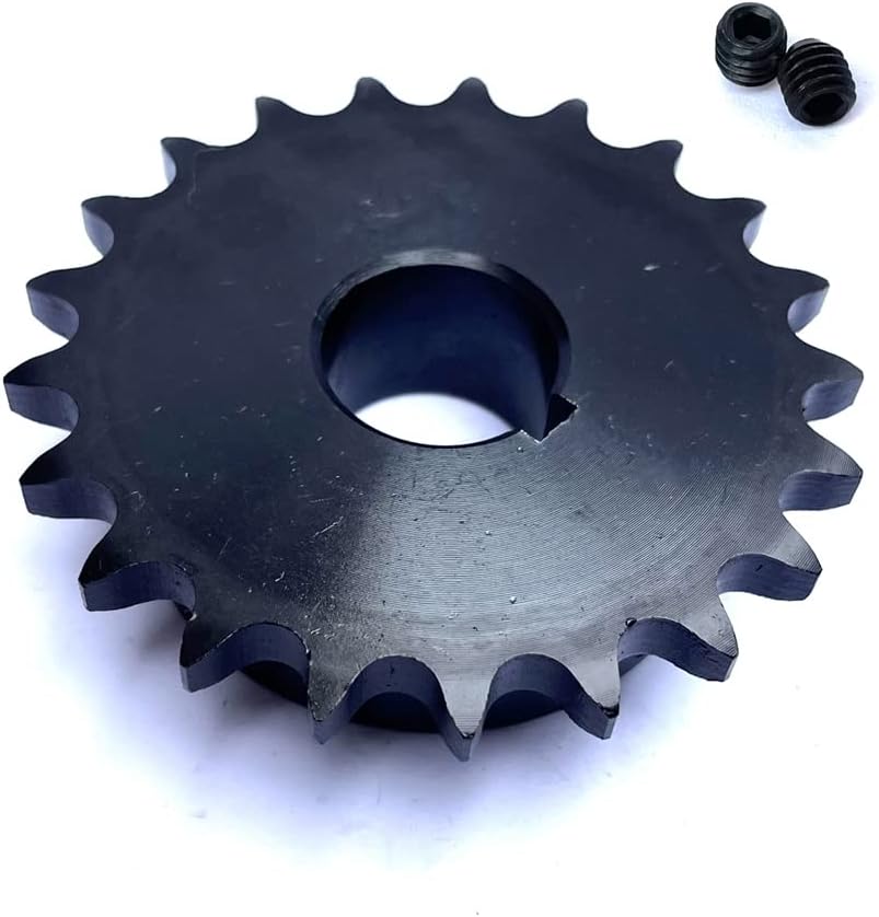 - #40 Roller Chain Sprocket B Type 1" Bore Rust Prevention Hardened 21 Tooth