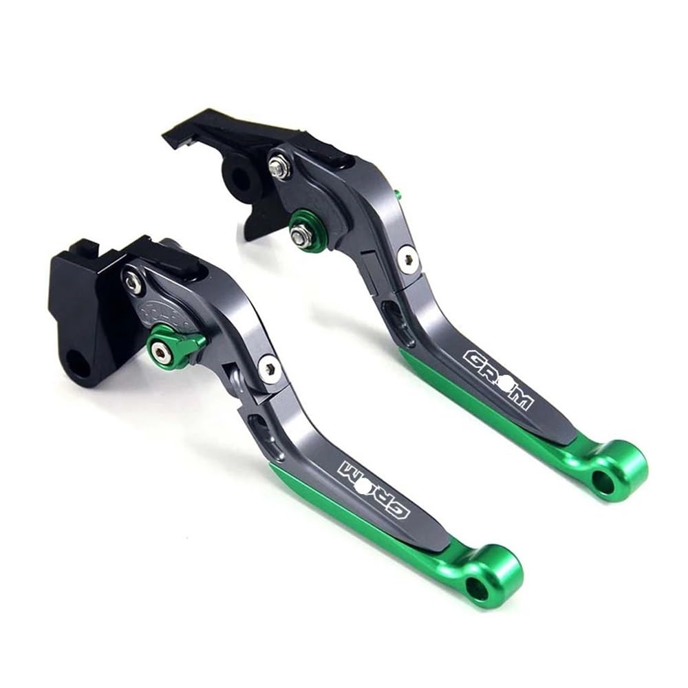 Vhhdsshso Q Motorcycle Clutch Brake Lever Adjustable Handle Levers For Ho&Nda Grom Msx125 2014-2023 Motorcycle Extendable Brake Clutch Set Accessories