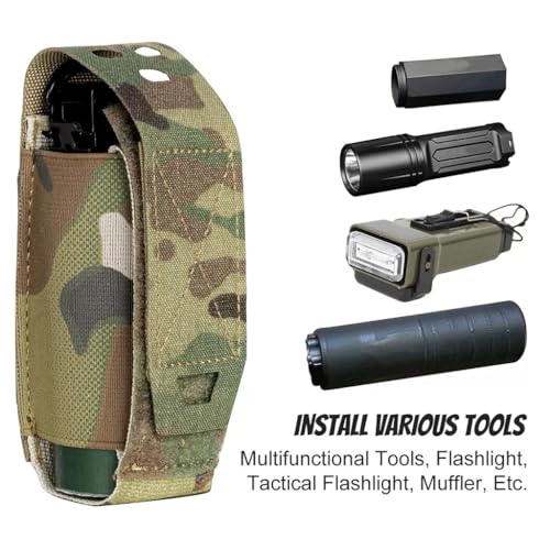 Pochette chargeur tactique multi-usage avec fixation Molle pour chasse