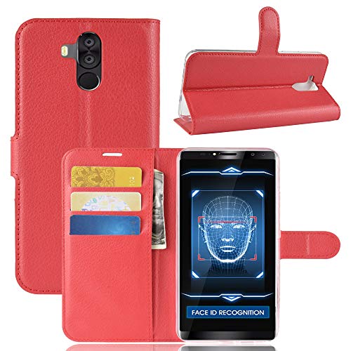 AIOIA Funda Cartera para Oukitel K6 con Varios Compartimentos para Tarjetas,Cambios