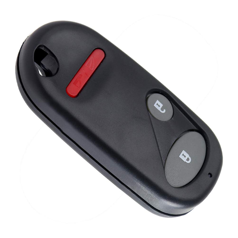ANPART Keyless Entry Remote Key Fob 2002-2005 Fit for Honda Civic 2.0L 2002-2005 Fit for Honda Civic 1.7L 3btn OUCG8D-344H-A,72147S5TA01,2AOKM-HON-V3 Pack of 1