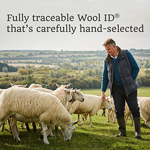 Woolroom - Extra Wool For Washable Pillows - Luxury British Wool Filling - Temperature Regulating Feather And Down Alternative Pillow Stuffing, 8.8 Oz. #TOP5